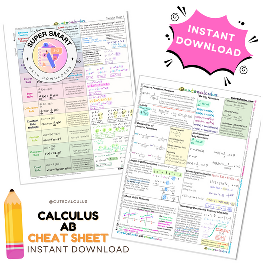 Calculus AB Essential Study Materials