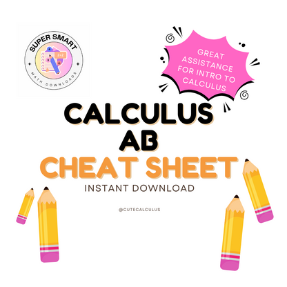 Calculus AB Essential Study Materials